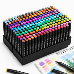 Professional Dual-Tip Alcohol Graphic Marker Set